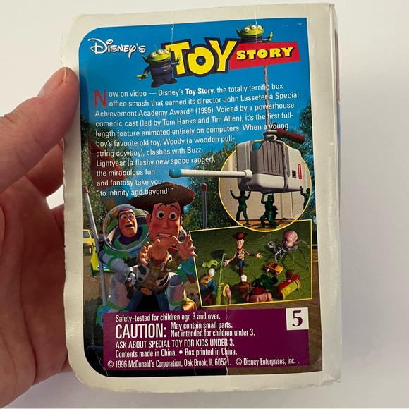 Vintage McDonalds Walt Disney Masterpiece Collection TOY STORY - WOODY- - Picture 4 of 5